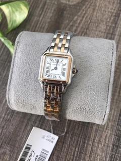 Cartier Panthère Prata e Rosé Pequeno Italiana