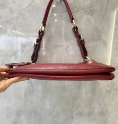 Bolsa Prada Tessuto Hobo Vermelha Italiana na internet