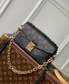 Bolsa Louis Vuitton Metis East West Preta Italiana