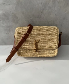 Bolsa YSL Solferino Palha Italiana