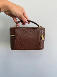 Bolsa Necessaire YSL Gaby Marrom Café - comprar online