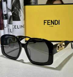 Óculos de Sol Fendi O'Lock Preto Italiana