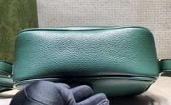 Bolsa Gucci Soho Disco Verde Italiana - loja online
