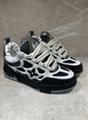 Tênis Louis Vuitton Trainer Preto E Branco Italiana
