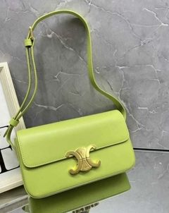 Bolsa Celine Triomphe Verde Neon Italiana