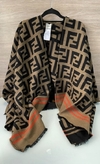 Poncho Fendi FF Italiana