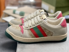 Tênis Gucci Screener Rosa Italiana - comprar online