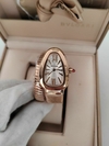Relógio Bulgari Serpenti Rosé com Fundo Madrepérola Italiana