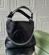 Bolsa Gucci Tote Interlocking Preta Italiana