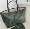 Bolsa Goyard St Louis Verde Média Italiana