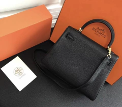 Bolsa Hermes Kelly 25 Togo Preta Italiana na internet