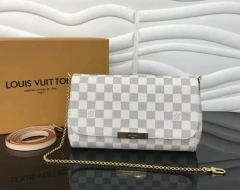 Bolsa Louis Vuitton Favorite Mm Damier Azur Italiana