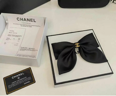 Presilha Laço De Cabelo Chanel Italiana