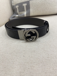 Cinto Gucci Masculino Dupla Face Italiana
