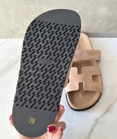 Flat Papete Hermès Chypre Camurça Italiana na internet