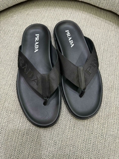 Chinelo Prada Masculino Preto Italiana