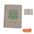 Cuaderno liso A5 con espiral de 80 hojas. Paperland eco