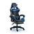 Silla gamer PC con apoya pies- bicolor - comprar online