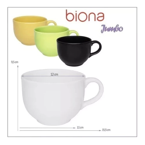Jarro mug jumbo 740 cc Biona