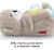 PELUCHE NUTRIA DE APEGO - DUERME Y SU PANCITA SE MUEVE AL RITMO DE LA RESPIRACION. CON LUCES Y SONIDOS - Importodo Jugueterias