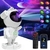 Velador Proyector Astronauta Parlante Bluetooth Luz Galaxia Estrellas Estructura Blanco - comprar online