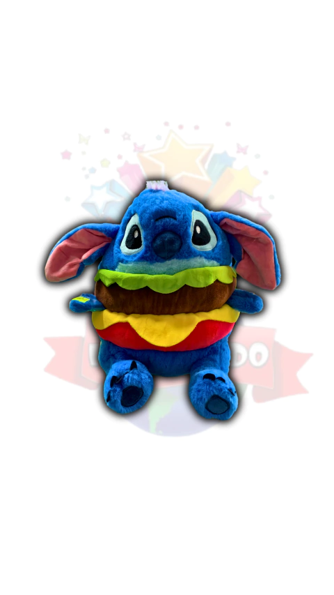 PELUCHE STITCH 40CM HAMBURGUESA - comprar online