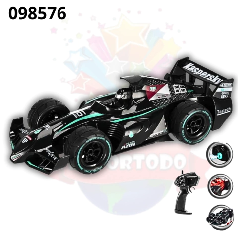 AUTO CON CONTROL REMOTO Y CON LUZ - FÓRMULA 1