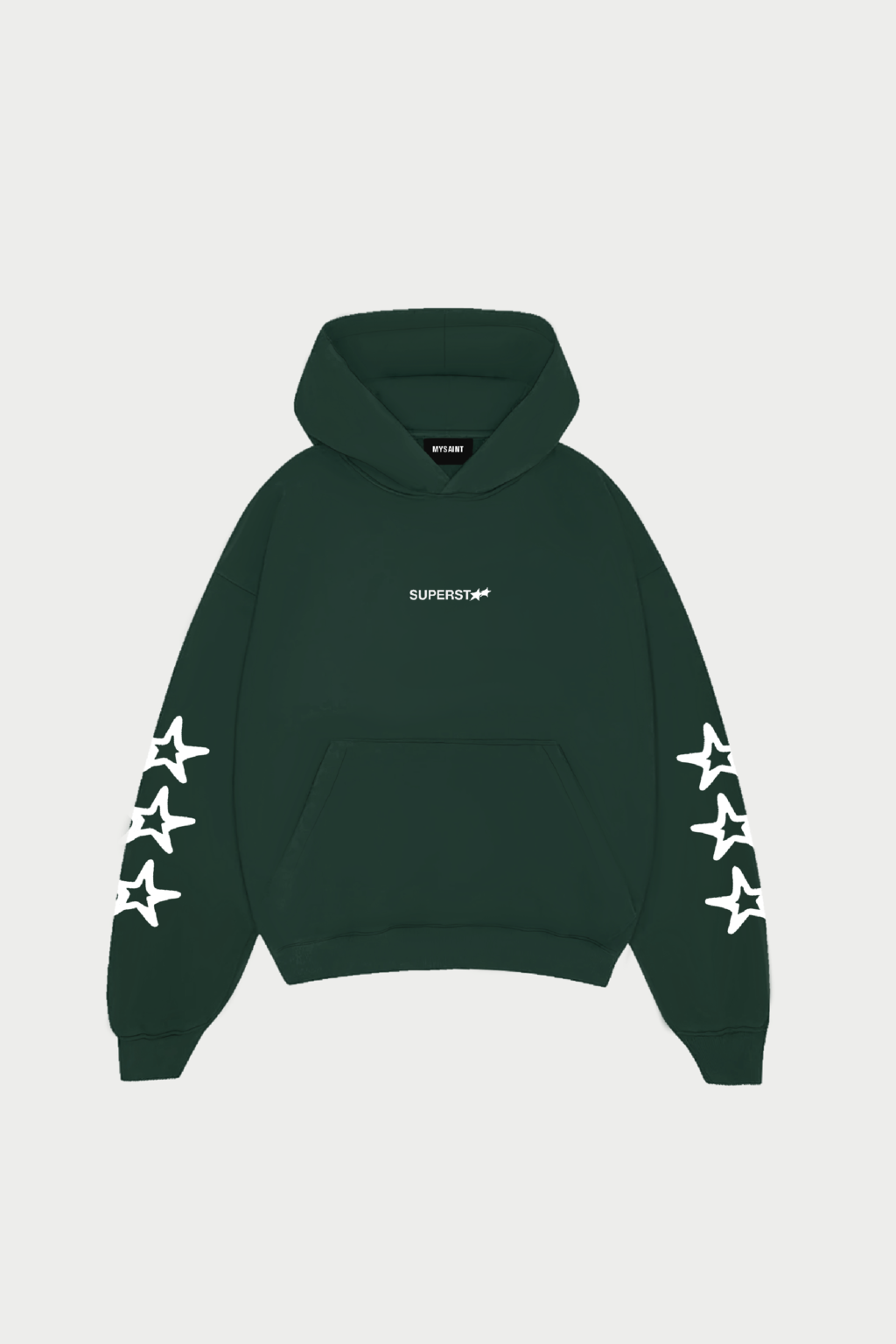 Hoodie Green Star thumbnail 3