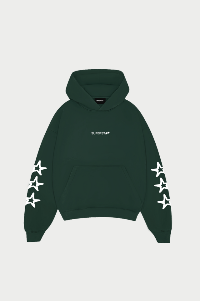 Hoodie Green Star thumbnail 2