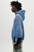 HOODIE DOUBLE SLEEVE BLUE - My Saint