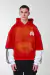 HOODIE DOUBLE ROJO - comprar online