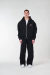 Zipp hoodie black