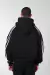 Zipp hoodie black - tienda online