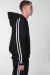 Zipp hoodie black - My Saint