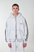 Zipp hoodie melange - comprar online