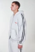 Zipp hoodie melange en internet