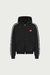 Zipp hoodie black