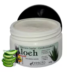 creme de cabelo a base de aloe vera aloeh 300g - presciladermis foto-c