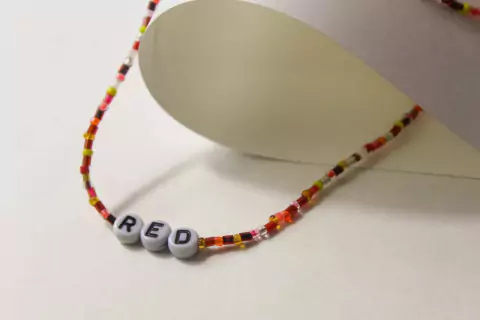 Colar Red - The Rose