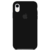 CAPA SILICONE P/ IPHONE - PRETO