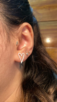 Brinco Coração - comprar online