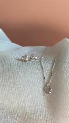 Conjunto Coração Cristal