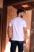 CAMISETA MASCULINA NFR BRANCA BORDADA - NFR