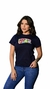 CAMISETA FEM - AZUL MARINHO SILKADA
