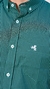 CAMISA NFR PREMIUM -VERDE BB/ PRETO XADREZ MANGA CURTA - comprar online