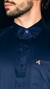CAMISA NFR ACETINADA - AZUL COMFORT MANGA LONGA na internet
