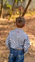 CAMISA NFR INFANTIL XADREZ AZUL MARINHO MANGA LONGA - NFR The Brand