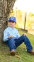 CAMISA NFR INFANTIL XADREZ AZUL BB MANGA LONGA na internet