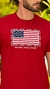 CAMISETA MASCULINA NFR VERMELHA BORDADA ALGODÃO PIMA - comprar online