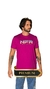 CAMISETA MASCULINA NFR FÚCSIA BORDADA ALGODÃO PIMA
